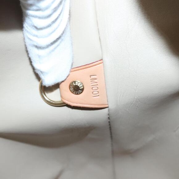LOUIS VUITTON Monogram Vernis Houston Hand Bag Beige M91004 - Picture 12 of 16